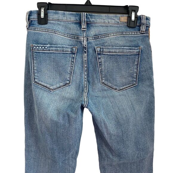 BLANKNYC 26 The Bond Jeans Mid Rise Skinny Python Tuxedo Stripe - Picture 8 of 8